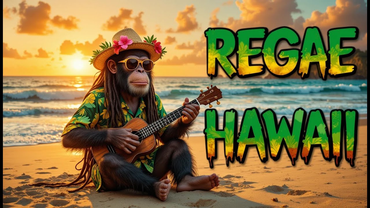 Reggae Hawaii Vibes 🌺 | Healing Reggae Melodies with Ocean Ambience 