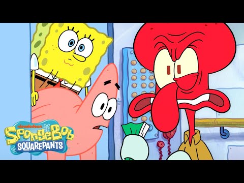 Squidward S Trapped In An Elevator Full Scene SpongeBobOfficial 