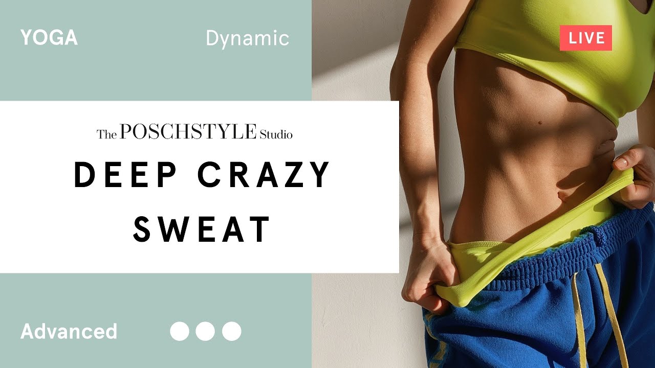 Sweating Full Body 30 Min Dynamic Yoga | Deep Crazy Sweat | Full Body - YouTube