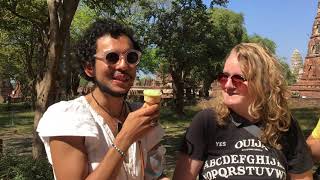 Vlog with Class 6/3 | interview Foreigner