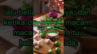 Hadits Nabi Muhammad SAW Tentang Bawang Merah Bawang Putih