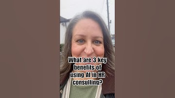 3 key benefits of using AI for HR consultants #aiinhr #hrconsultant