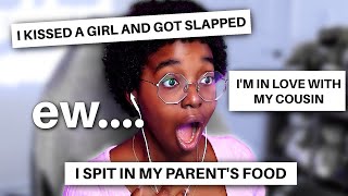 I READ YOUR WILDEST CONFESSIONS AND I'M SHOOK (PLS SEEK HELP)