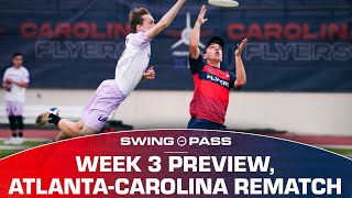 Swing Pass: Week 3 preview, Atlanta-Carolina rematch, Boston and DC battle for 1st in East Division