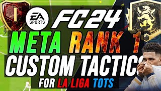 Rank 1 Post Patch Best Mesta Custom Tactics for Futchamps - EA FC 24