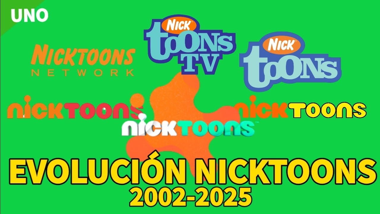 Эволюция Nicktoons 2002-2025