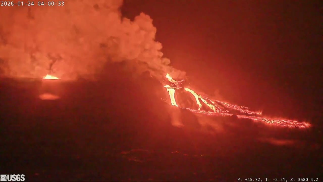 2026 01 24 Kīlauea volcano, Hawaii @usgs