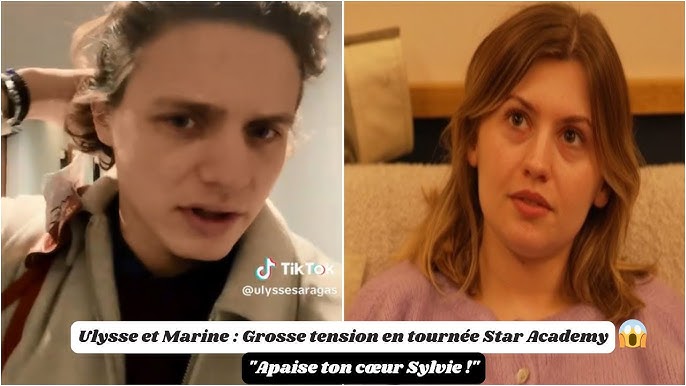 Ulysse et Marine : Grosse tension en tournée Star Academy, la réponse cash  d'Ulysse !