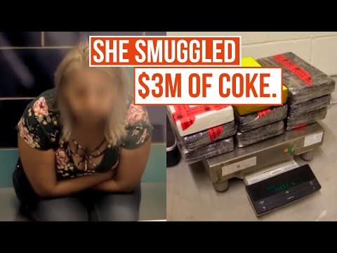Overly confident woman gets caught smuggling in $3M of Cocaine | BorderForce USA