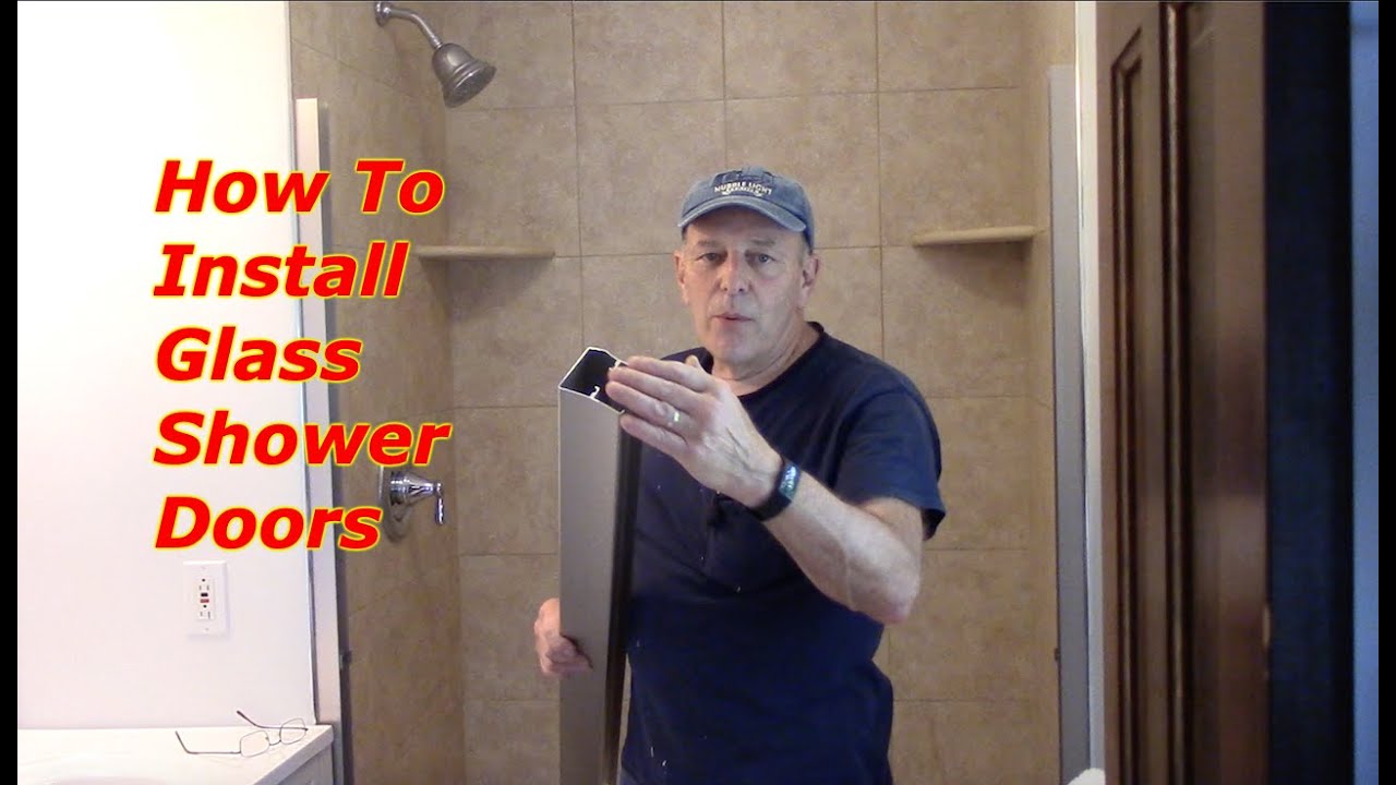 How To Install Shower Doors - YouTube