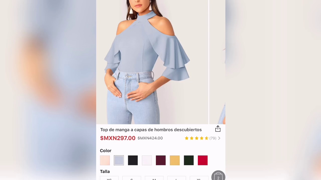 Blusa hombros descubiertos SHEIN - YouTube