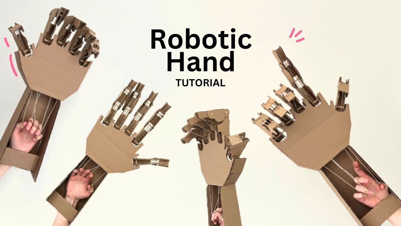How to Make a Robotic Hand form Cardboard