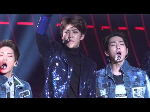 151227 SBS 가요대전 LUCIFER 세훈