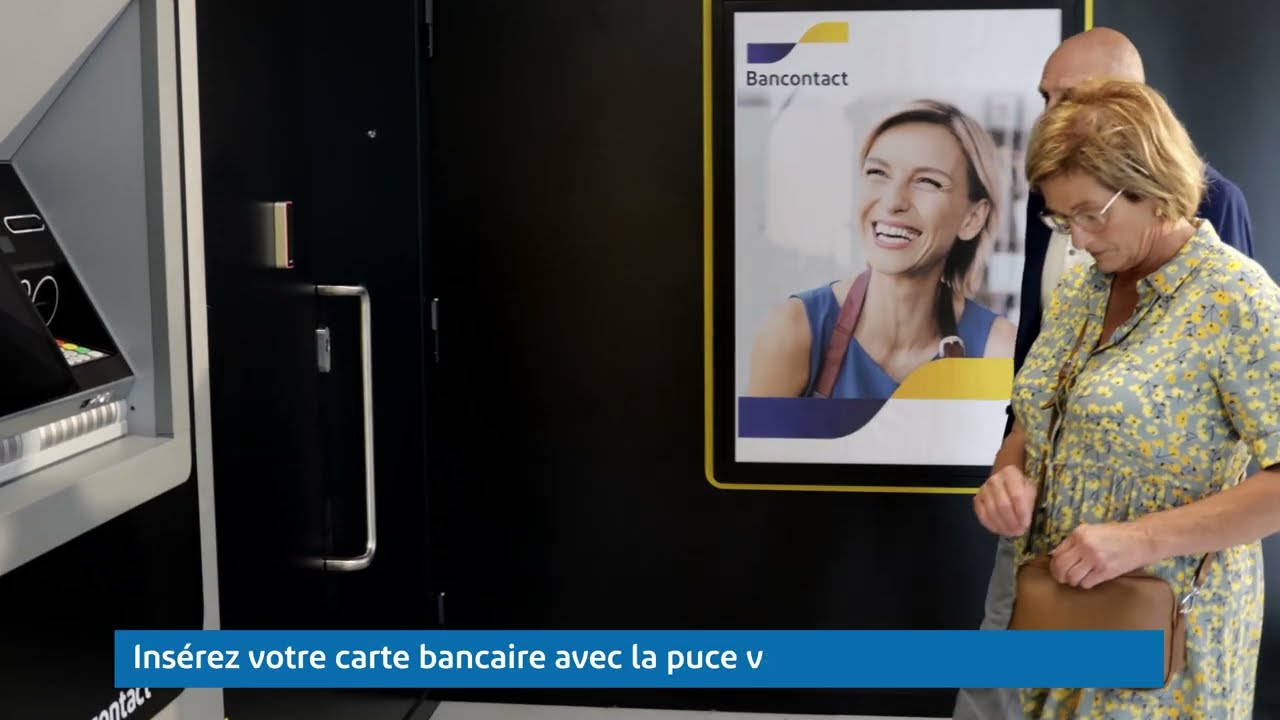 Comment fonctionne le retrait d'argent dans un point CASH ? | Bancontact