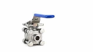 Overview of Elephant BV3232P-FP-W-H Full Bore Ball Valve DN.ru BV3232P-FP-W-H | DN10 Ru63