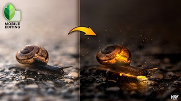 How to Create REALISTIC GLOW in SNAPSEED APP | Android | iPhone | SNAPSEED TUTORIAL