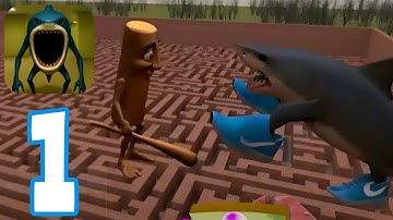 Nextbots in Tralala Backroom - Gameplay Walkthrough Part 1 , ANDROID, iOS