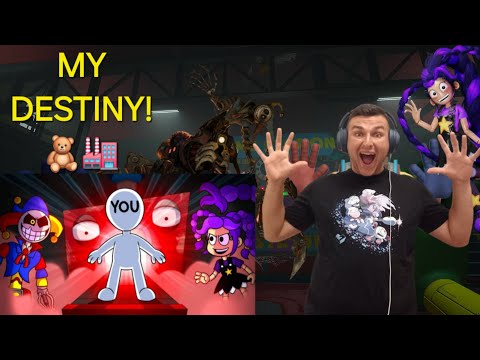 My dream!! YOU BECAME A TOY IN POPPY PLAYTIME (POPPY PLAYTIME CARTOON ANIMATION) REACTION!🧸🏭🤖🤡🙆🏻‍♀️😈