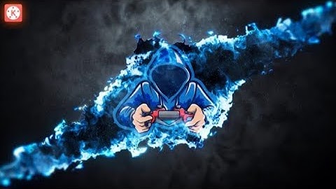 How to make gaming intro in kinemaster android || slash logo reveal intro in kinemaster
