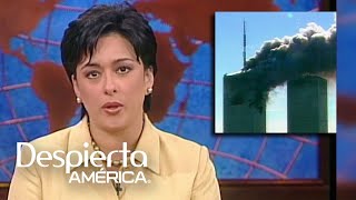 Un Avión Se Estrelló Así Reportaba Neida Sandoval La Noticia Del Atentado Del 911