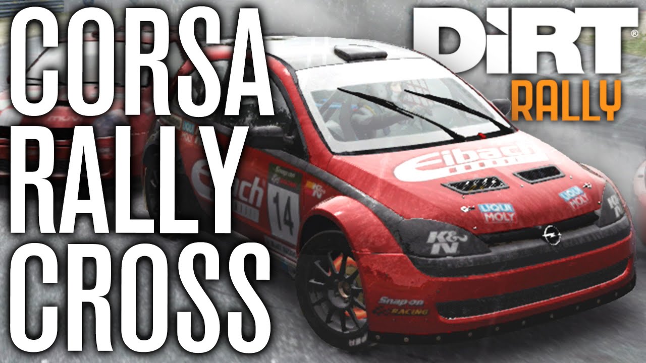 CORSA CROSS?! (RALLY CROSS) | DIRT RALLY PS4 GAMEPLAY funny moments in soccer