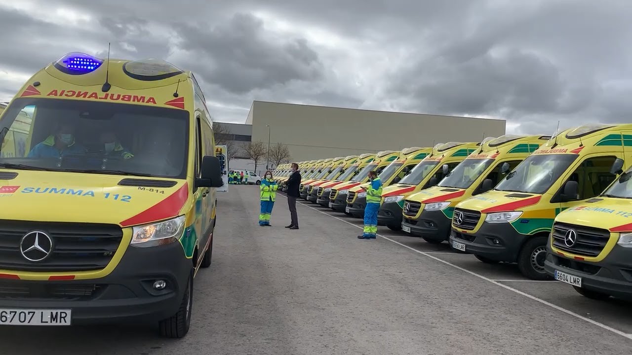 El SUMMA 112 renueva su flota de ambulancias de UVI móvil