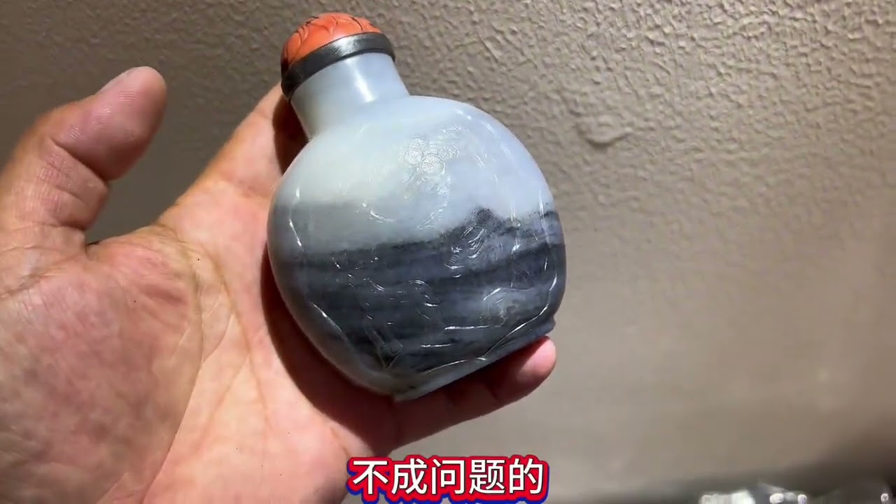 乾隆爷的和田籽料鼻烟壶他卖这么便宜这是一件传家之宝#古玉文化传播