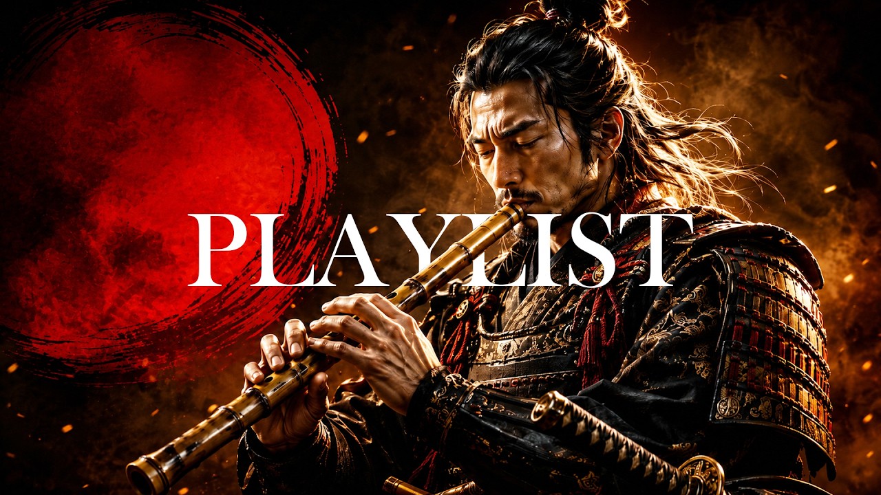 Calm Samurai Anime OST | Japanese Traditional Fusion Music with Shakuhachi, Shamisen & Koto