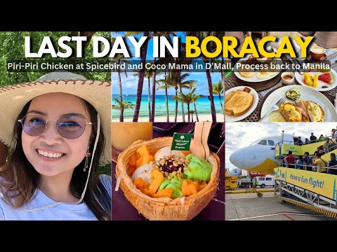 Boracay Vlog🏖 Unli Discounts on Different Restaurants! Spicebird, Coco Mama, Leaving Boracay Process