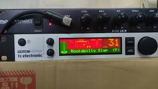 tc electronic G major test  & display problems