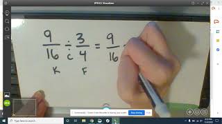 Rewriting Fraction Division as Multiplication #1