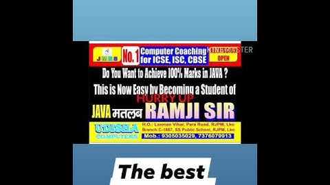 JAVA MATLAB RAMJI SIR