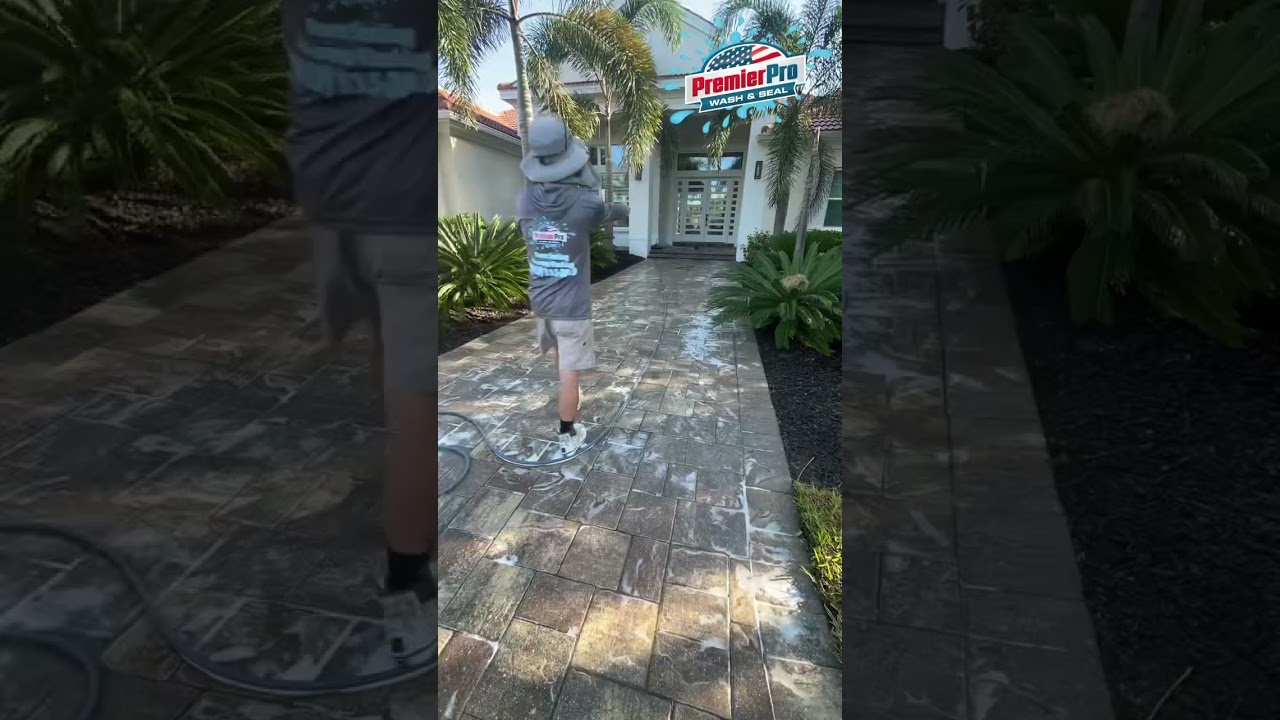 Driveway Paver Sealing in University Park FL | See the Sealing Process