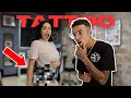 RAY GETS A TATTOO FOR REECE!! * He Was Shook *