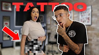 RAY GETS A TATTOO FOR REECE!! * He Was Shook *