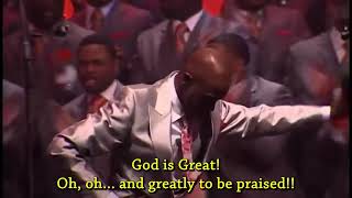 Video thumbnail of "God Is Great - Ricky Dillard & New G - Live with Lyrics"