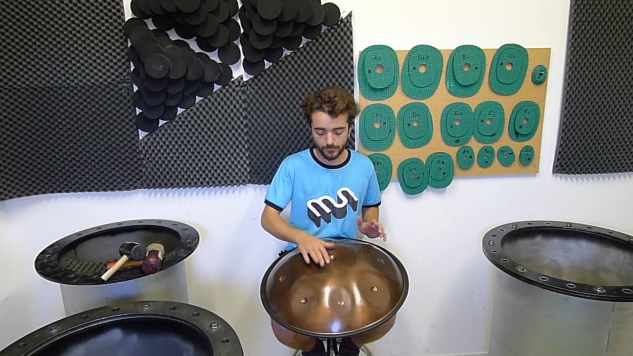 Spacedrum® handpan "Ragadesh" 8 notes/55 cm