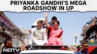 Priyanka Gandhi News | Priyanka Gandhi Holds Mega Roadshow In UP's Saharanpur