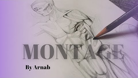 Dynamic Pencil Shading: Creating a Futuristic Figure | Drawing Tutorial by Arnab @Palette098