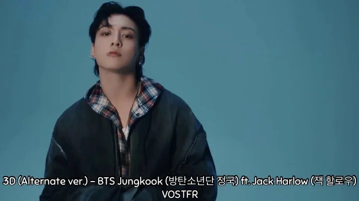 BTS Jungkook (방탄소년단 정국) - 3D (Alternate ver.) (COLOR CODED LYRICS ENG/VOSTFR)