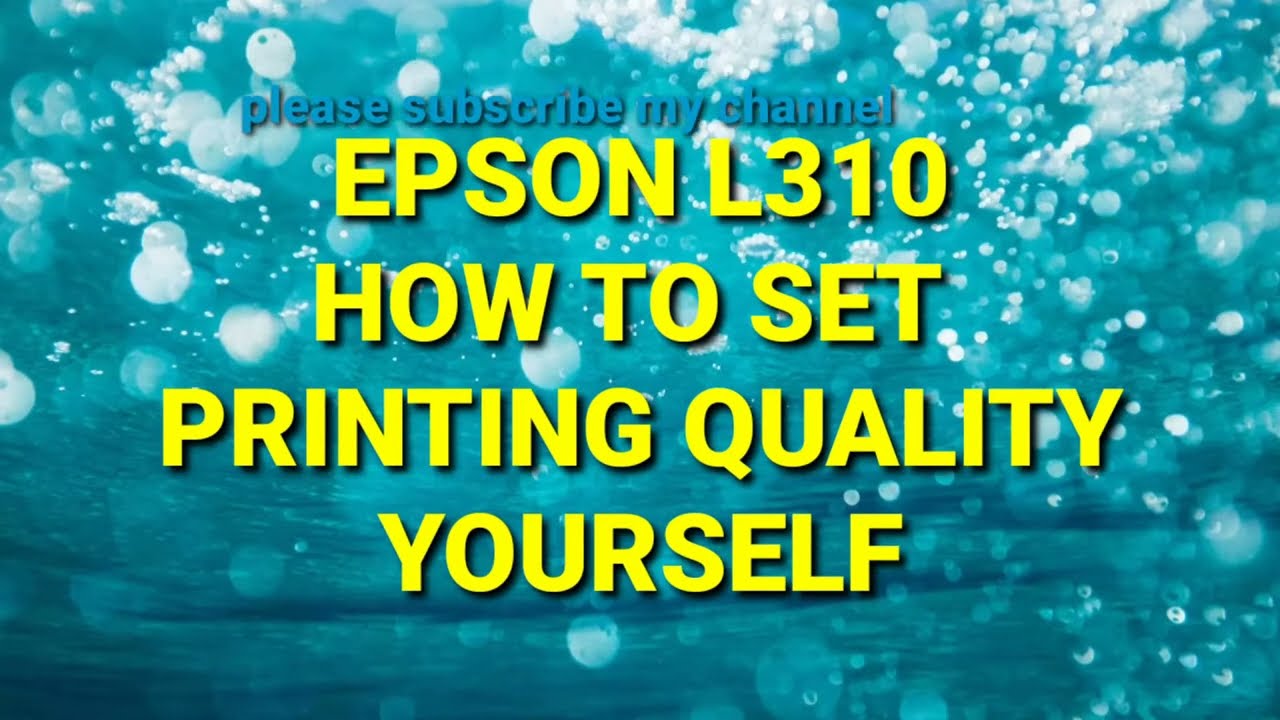 Epson head cleaning power ink flushing L310 L3110 L382 L360 L1800 L805 YouTube
