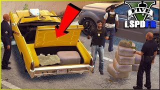 GTA 5 LSPDFR - BIG Drug Bust! - DUI Checkpoint