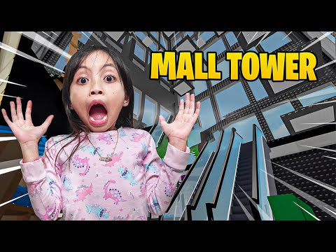 LEIKA MAININ TOWER PALING UNIK DAN ANEH 🤩😱😰MALL TOWER [ROBLOX INDONESIA]