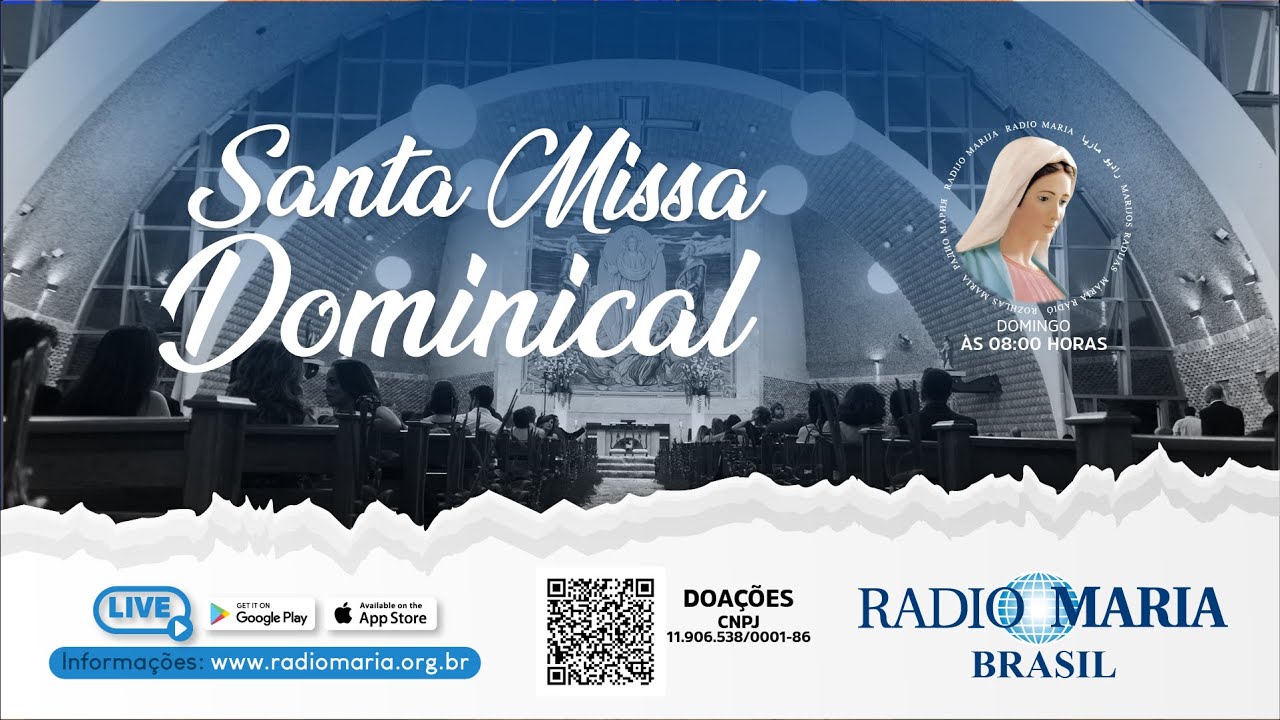 Santa Missa Dominical Rádio Maria Brasil 11/06/2023 YouTube