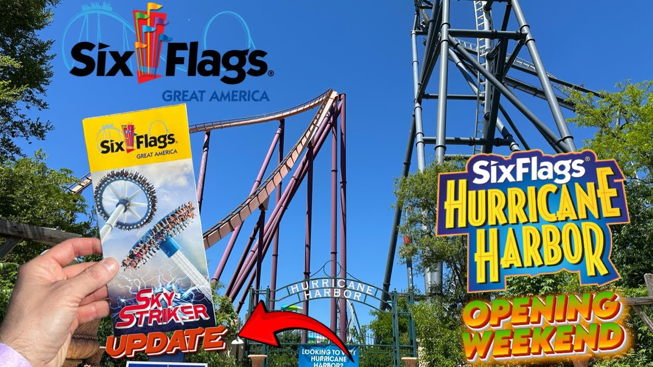 Six Flags Great America, Hurricane Harbor, Sky Striker Memorial Day