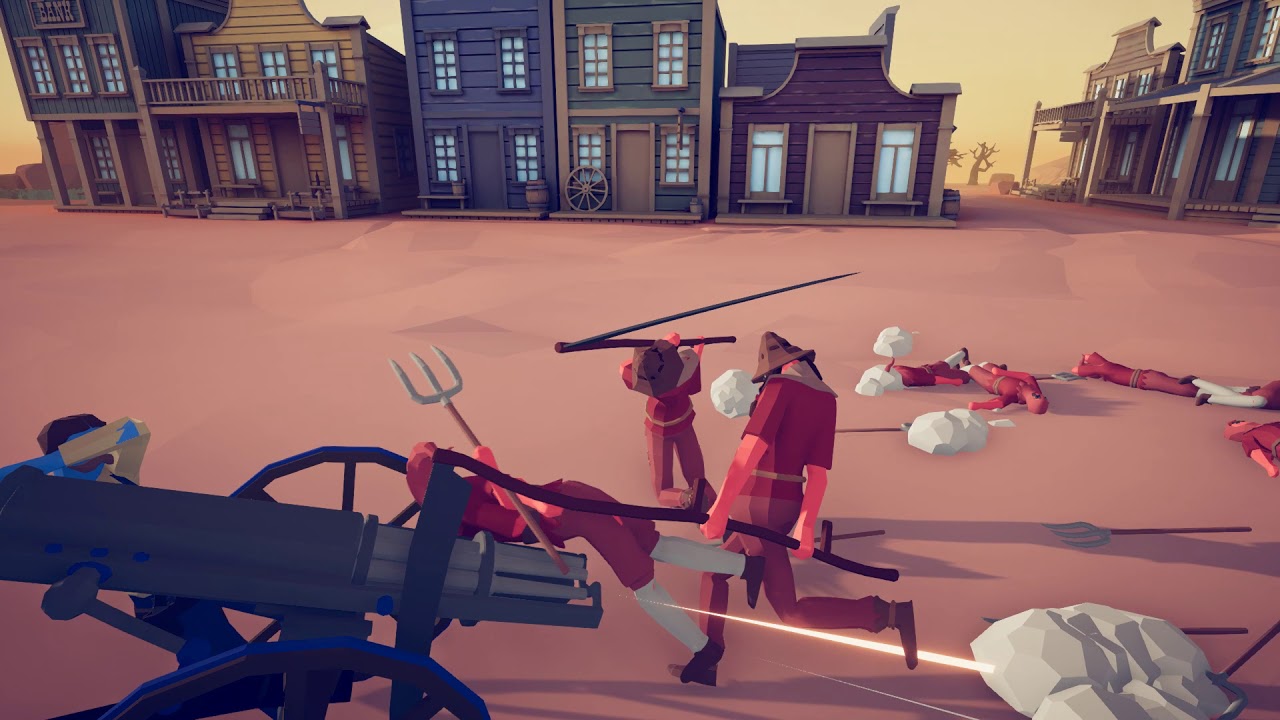 Wild west secret units.   Totally accurate battle simulator