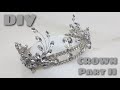 DIY crown PART II | Tutorial how to make a crown / cara membuat mahkota pengantin yang mewah