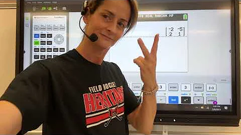 How to Input Matrices into the TI-84 #2