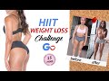 HIIT WEIGHT LOSS CHALLENGE! 20 Minute Fat Burning HIIT Workout at Home | No Excuse Challenge Day 1