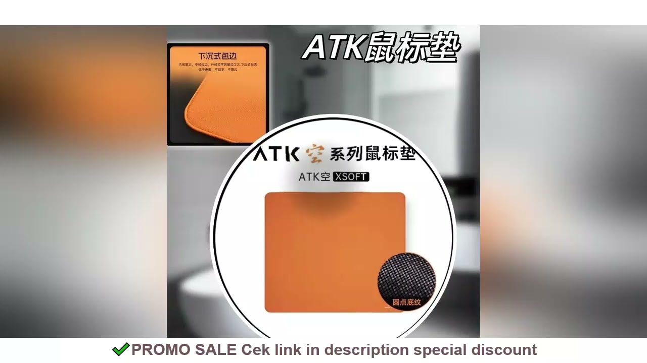 Atk Kong Xsoft Esports Mouse Pad Anti Slip Pad Desktop Gaming Gears PORON CSGO Pads For 60%-80% Mech